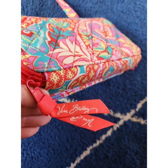 Vera Bradley Paisley Mini Crossbody Wallet & Cellphone Bag - Picture 4 of 8